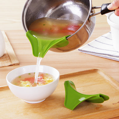 Convenient Silicone Soup Funnel