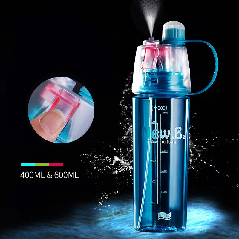 Portable Spray Water Bottle