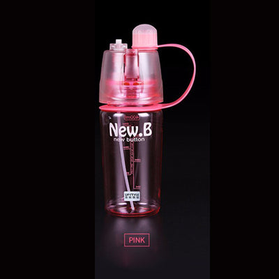 Portable Spray Water Bottle