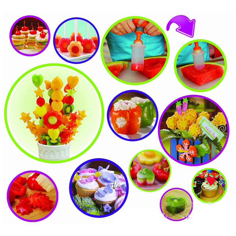 Vegetable & Fruit Shape Pop Cutter