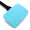 Pivoting Windshield Wiper With Microfiber Cloth