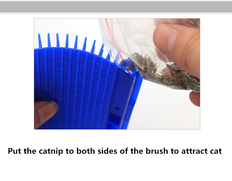 Self-Grooming Cat Massage Brush