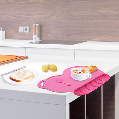 Baby Silicone Placemat Plate