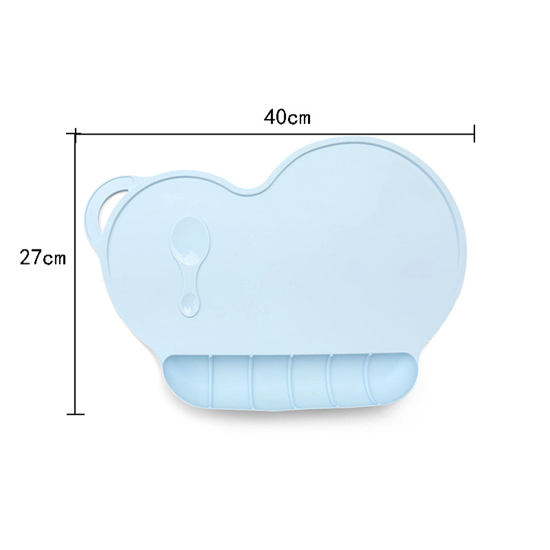 Baby Silicone Placemat Plate