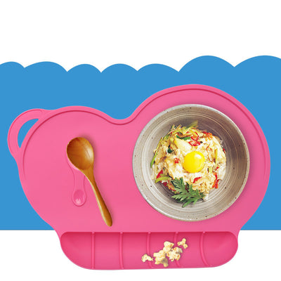 Baby Silicone Placemat Plate