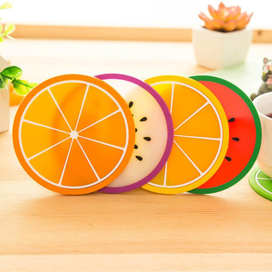 Yummy Jelly Fruit Coasters- Guaranteed Non-Slip!
