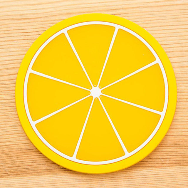 Yummy Jelly Fruit Coasters- Guaranteed Non-Slip!