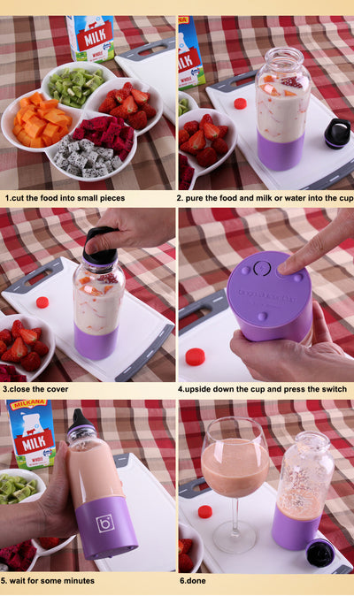 Portable Fruit Smoothie Blender