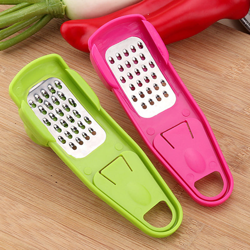 Multi Functional Ginger Garlic Grinding Grater Planer Slicer Mini Cutter