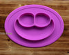 "NO MESS" BABY FEEDING PLATE AND MAT - SUPER STICKY, NO MORE FOOD MESS!