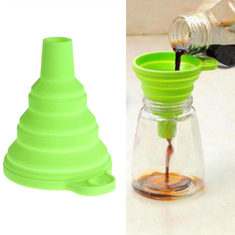 Silicone Collapsible Kitchen Funnel