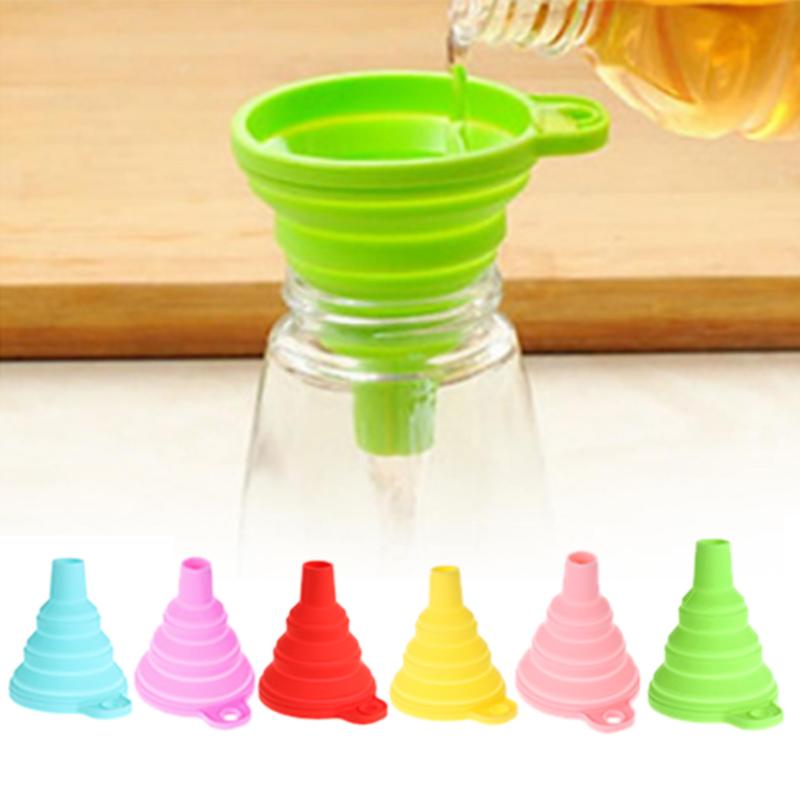 Silicone Collapsible Kitchen Funnel