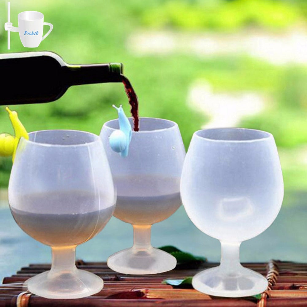 Foldable Silicone Unbreakable Wine/Beer Glass