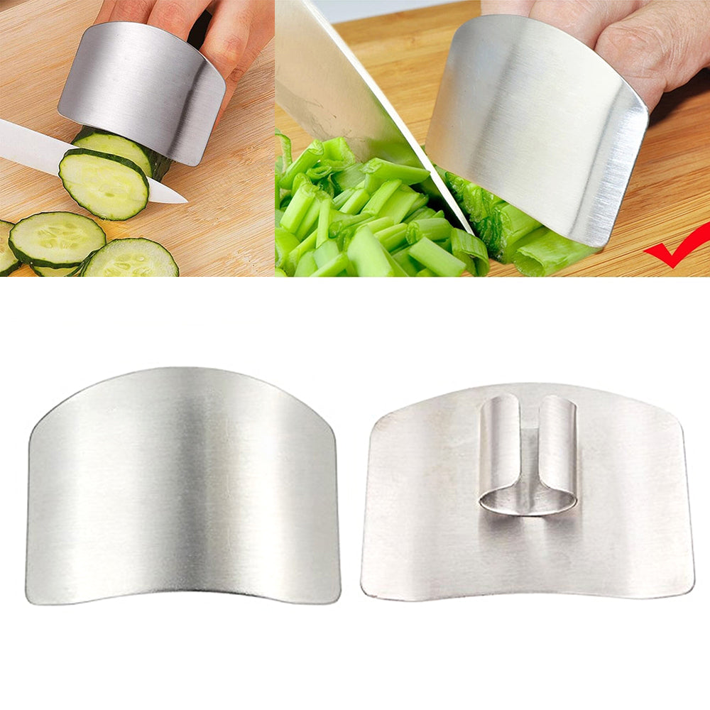 Stainless Steel Finger Hand Guard Knife Protector