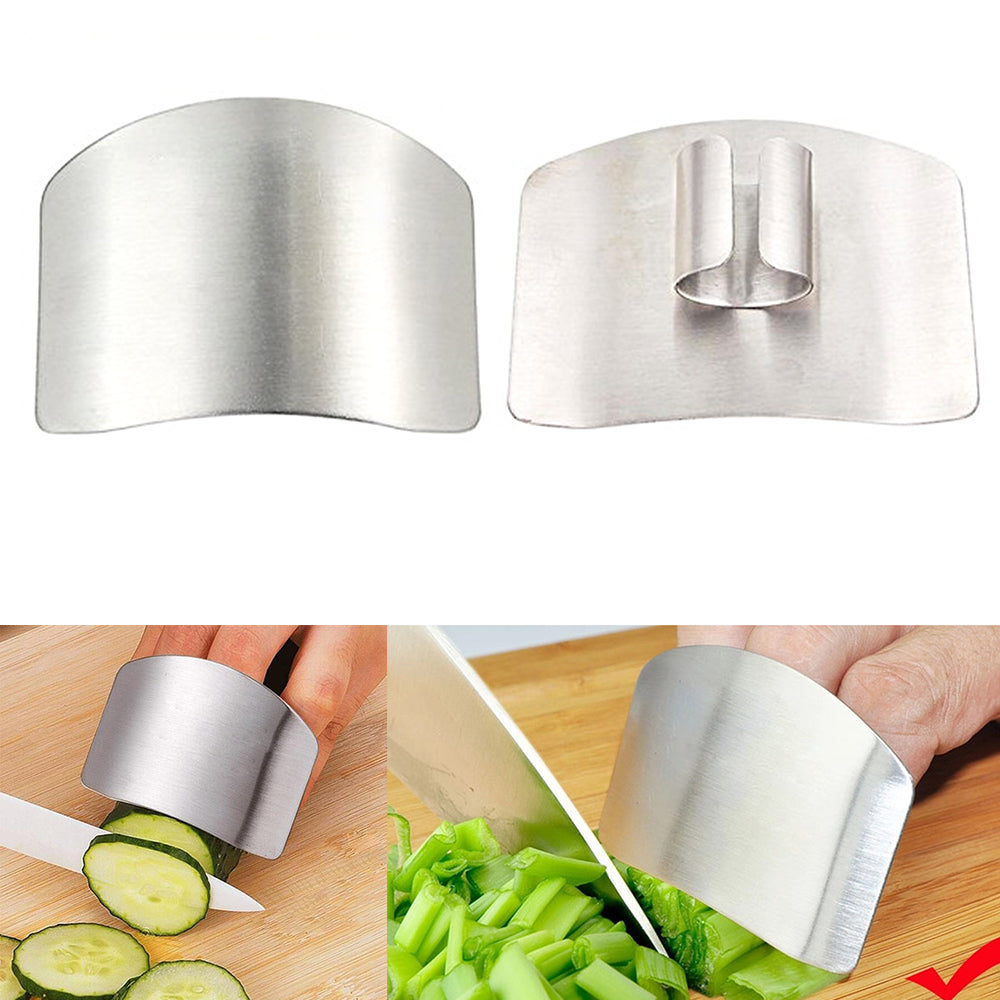 Stainless Steel Finger Hand Guard Knife Protector