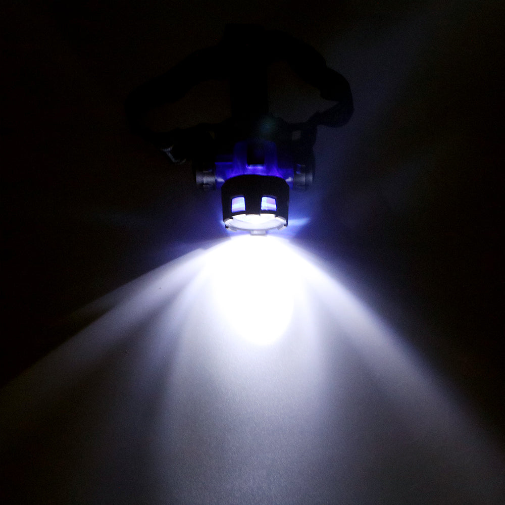 Waterproof Led Flashlight Head Torch Light for Outdoors