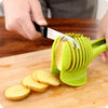 Hand-Held Tomato Slicer - Just Hold and Slice!