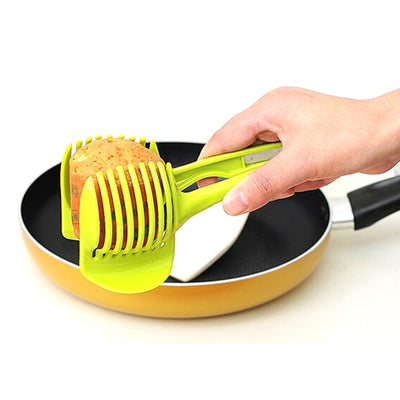 Hand-Held Tomato Slicer - Just Hold and Slice!