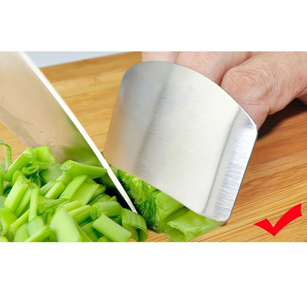 Stainless Steel Finger Hand Guard Knife Protector