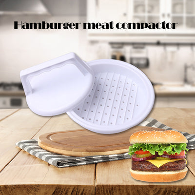 NEW Plastic Burger Press Hamburger Meat Beef Grill Cooking Maker Kitchen Mold