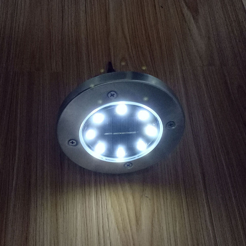 Solar Power Floor Path LED Light ( 4 pcs )