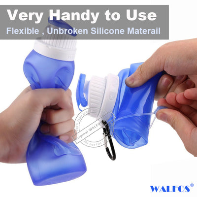 Collapsible Silicone Water Bottles