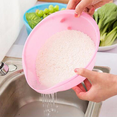 Multifunctional Kitchen Strainer - For Vegetable, Rice, and More!