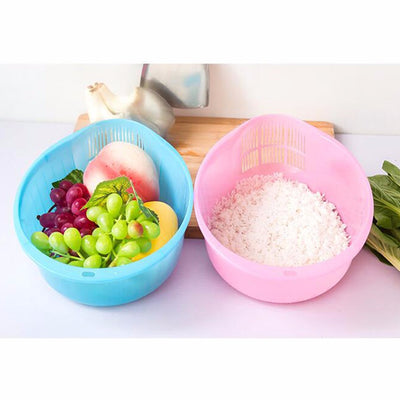 Multifunctional Kitchen Strainer - For Vegetable, Rice, and More!