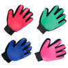 Pet deshedding brush glove