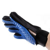 Pet deshedding brush glove