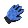 Pet deshedding brush glove