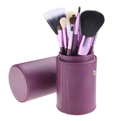 12 Piece Brush Set In Round Case