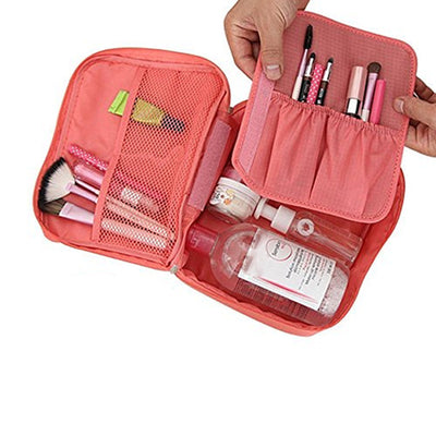 Compact Travel Cosmetic Bag