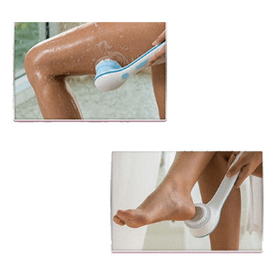 5-in-1 Rotating Shower Brush