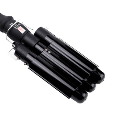 LCD Display Ceramic Triple Barrel Curling Iron [BEST SELLER]