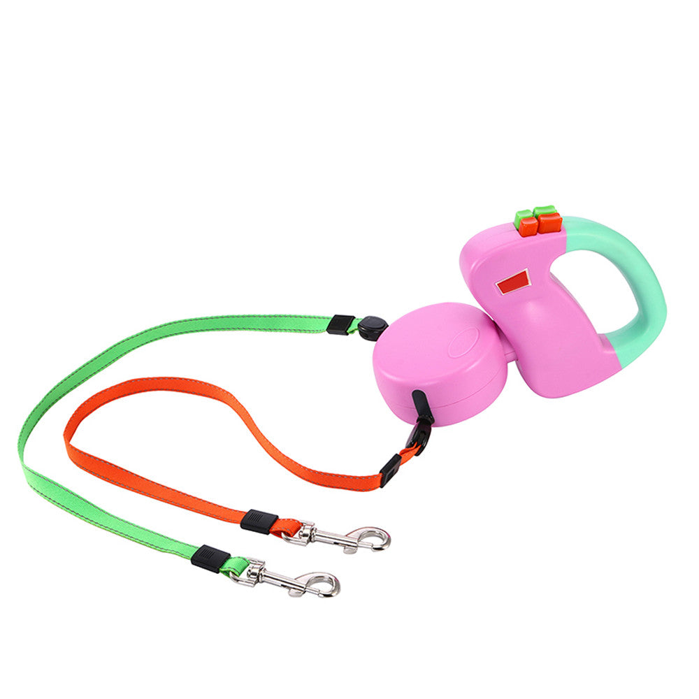 Retractable Dual Dog Leashes