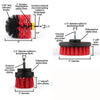 3 pcs Power Scrubber Brush Set