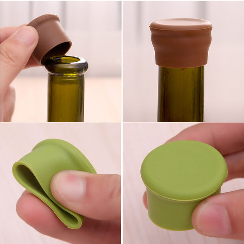 Silicone Wine Bottle Stoppers