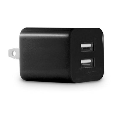 2 Pack: Dual Port Usb Wall Charger