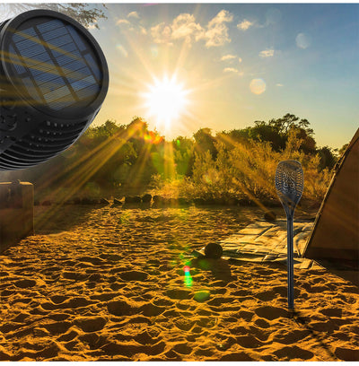 Flame Solar LED Lamp