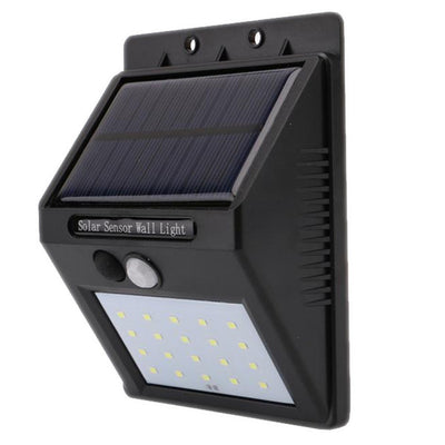 LED Solar-Powered Motion Sensor Security Light