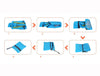 Waterproof Folding Backpack