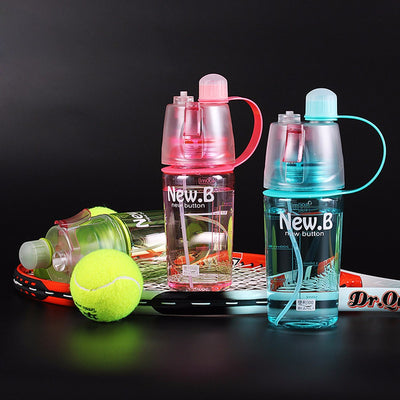 Portable Spray Water Bottle
