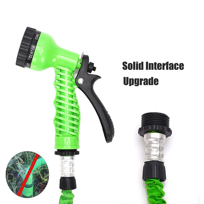 Expandable Magic Flexible Garden Water Hose with Spray Nozzle